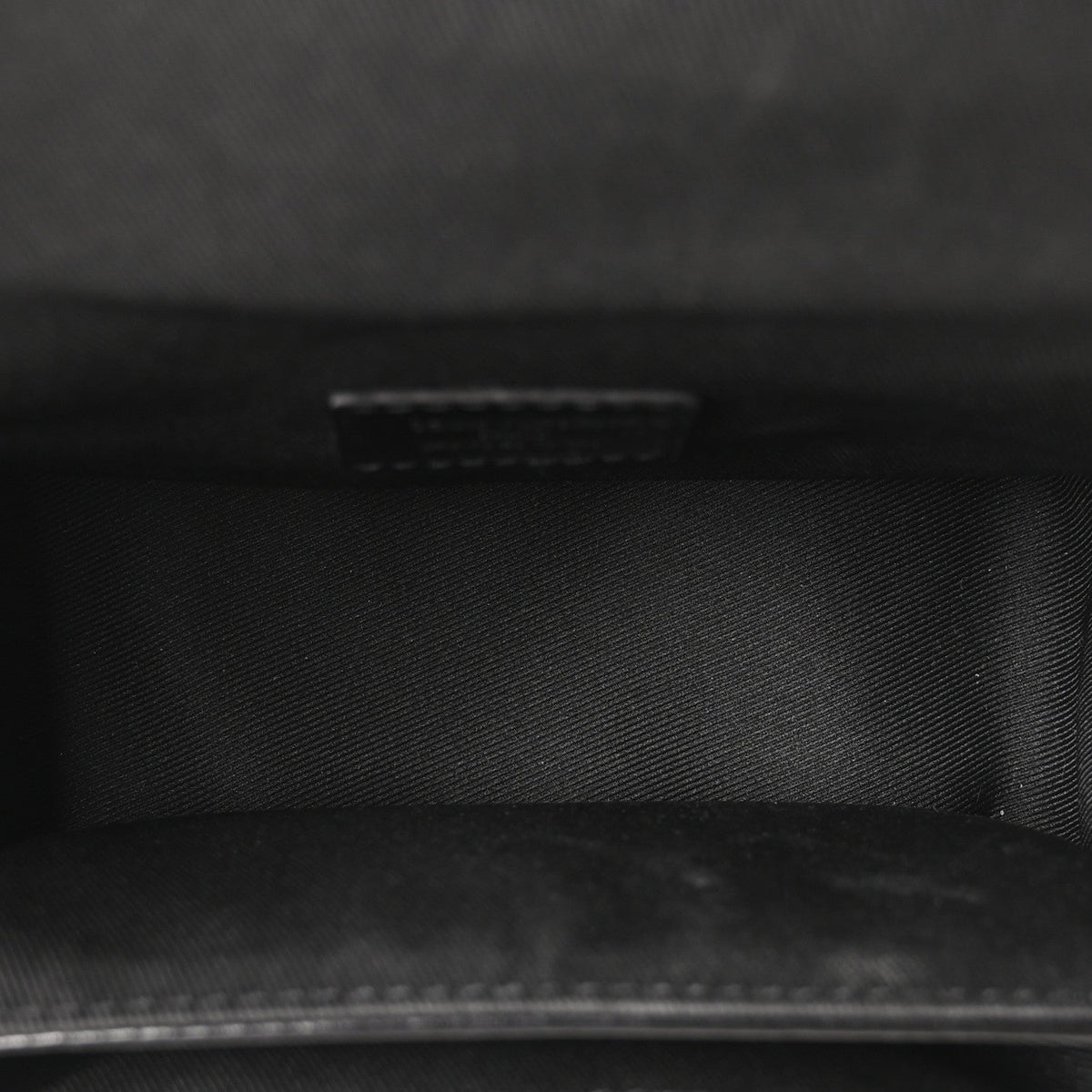 Calfskin Cargo Wearable Wallet Black