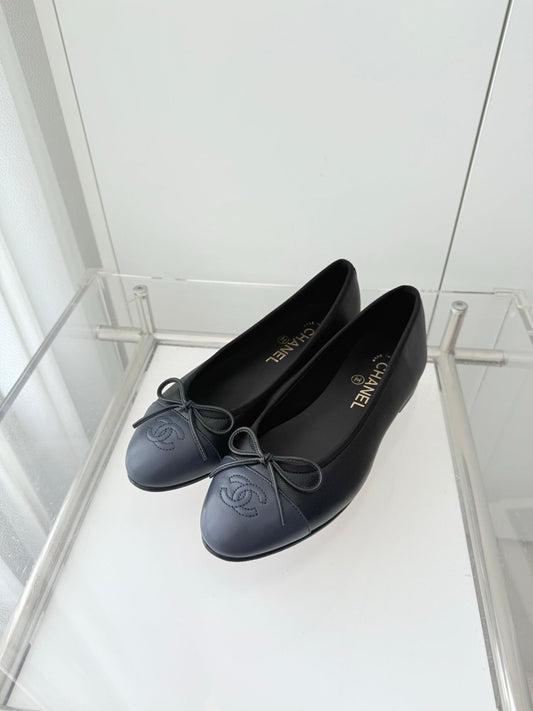 ballet flats black lambskin 566817