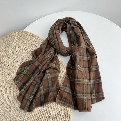 Scarvii - British Style Plaid Scarf