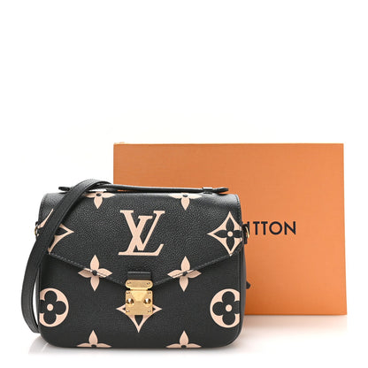Empreinte Monogram Giant Pochette Metis Black Beige