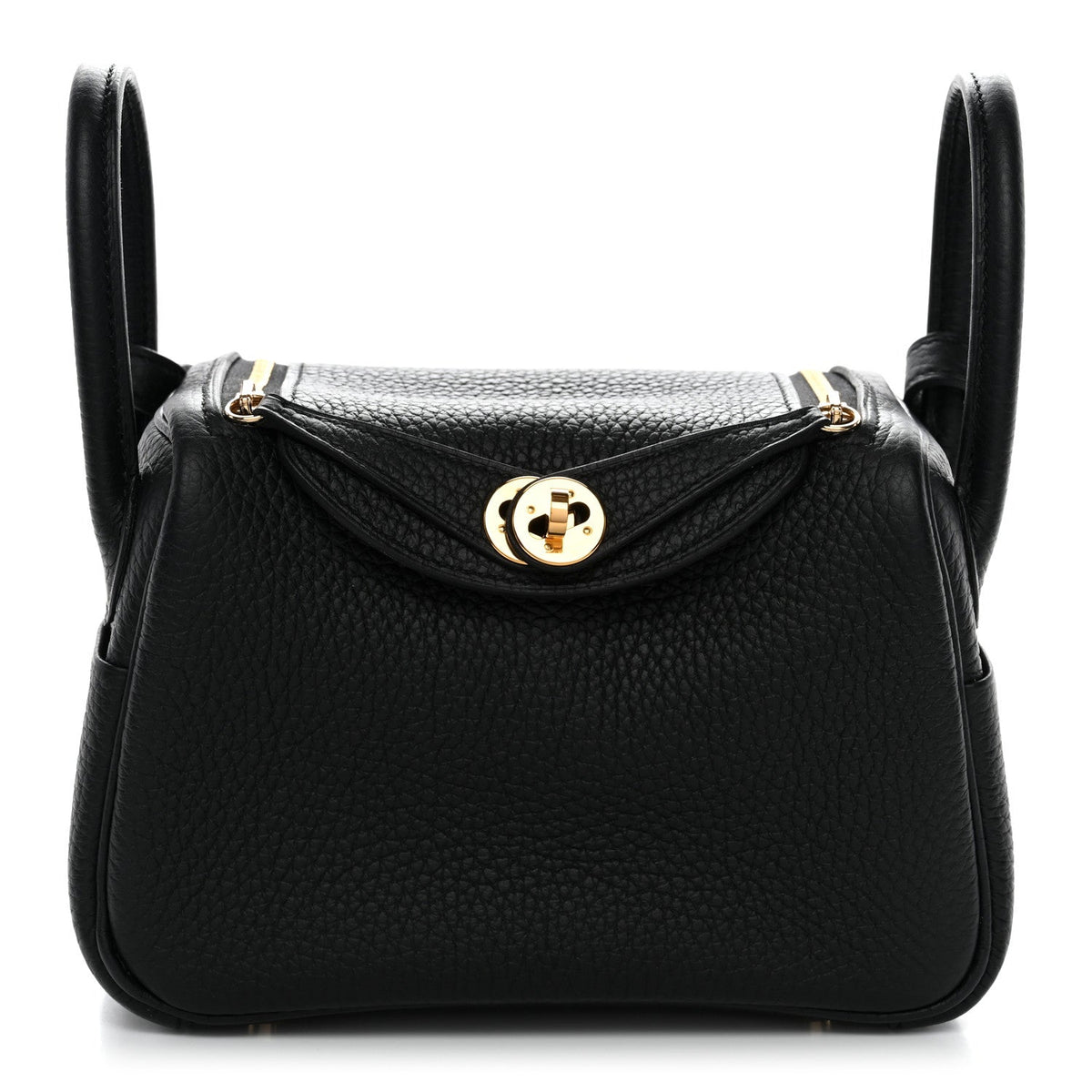 Taurillon Clemence Mini Lindy 20 Black