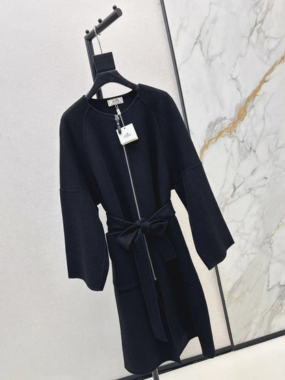 HERMES 25S LONG KNITTED COAT 217