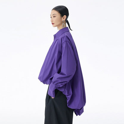 Solid Loose-Fit Shirt