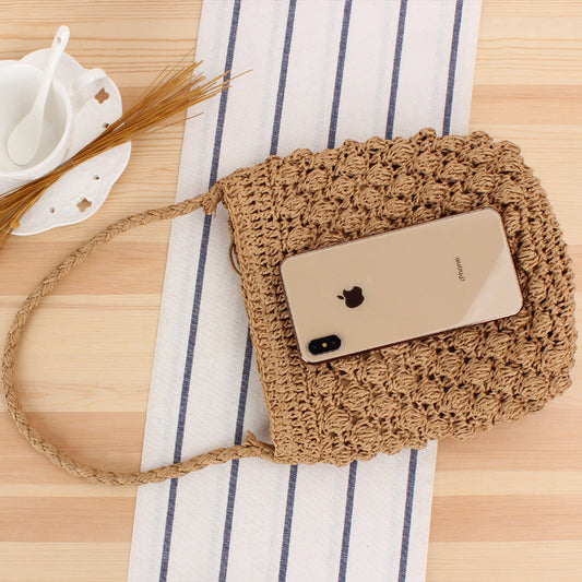 Crochet Market Bag Cute Bucket Bag