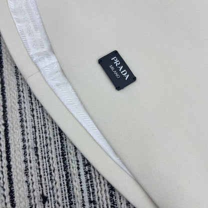 PRADA 25S CREW NECK SHORT-SLEEVE DRESS 350