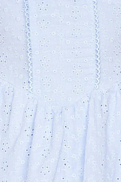 Be Cute Mini Dress Blue