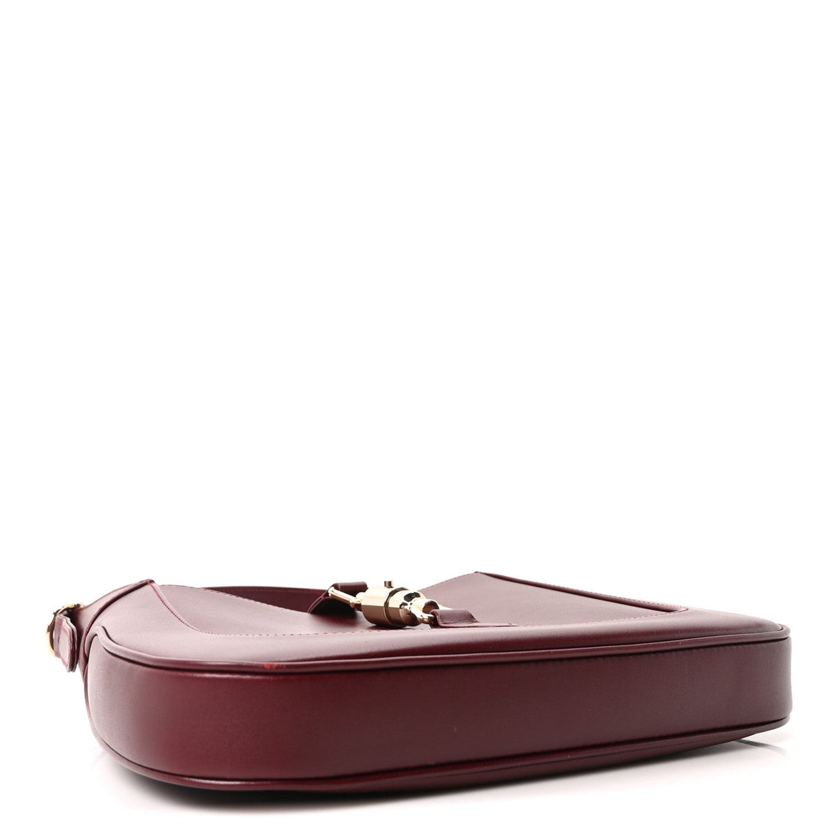 Ancora Calfskin Medium Jackie Shoulder Bag Rosso
