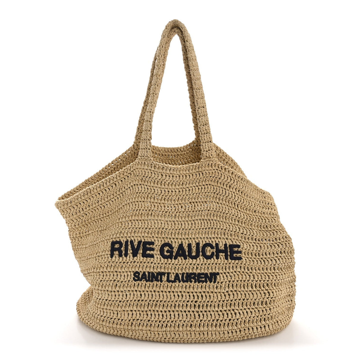 Raffia Rive Gauche Tote Natural