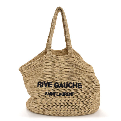 Raffia Rive Gauche Tote Natural
