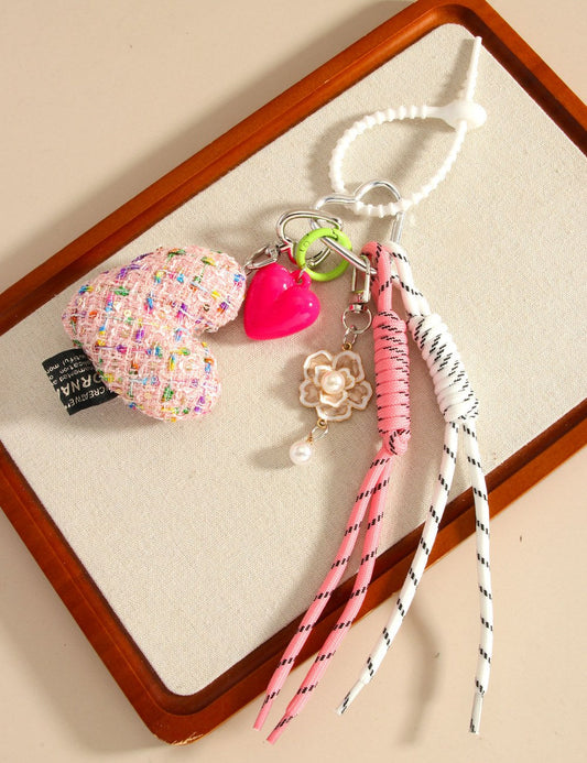 Sweet Love Rope Braided Bag Charms