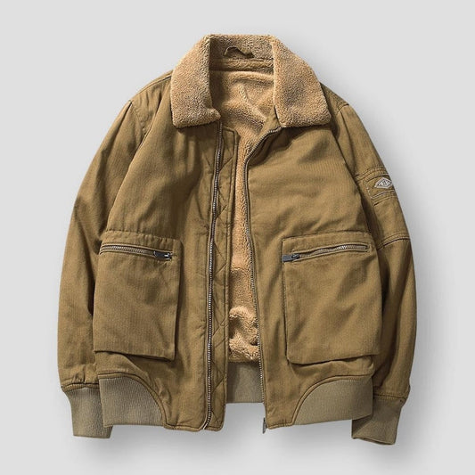 North Royal Fleece Cargo Jacket