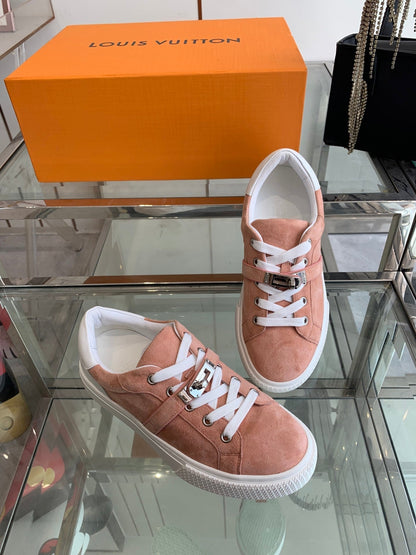 HM Day Sneaker Pink Suede 291835