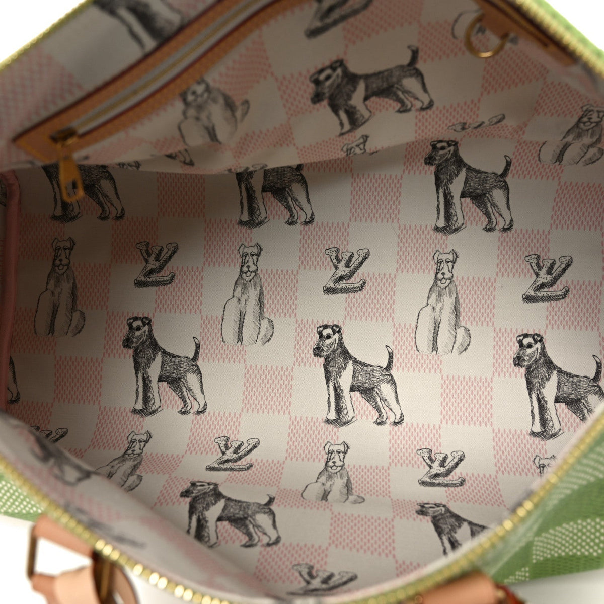 Damier Golf Keepall Bandouliere 50 Green