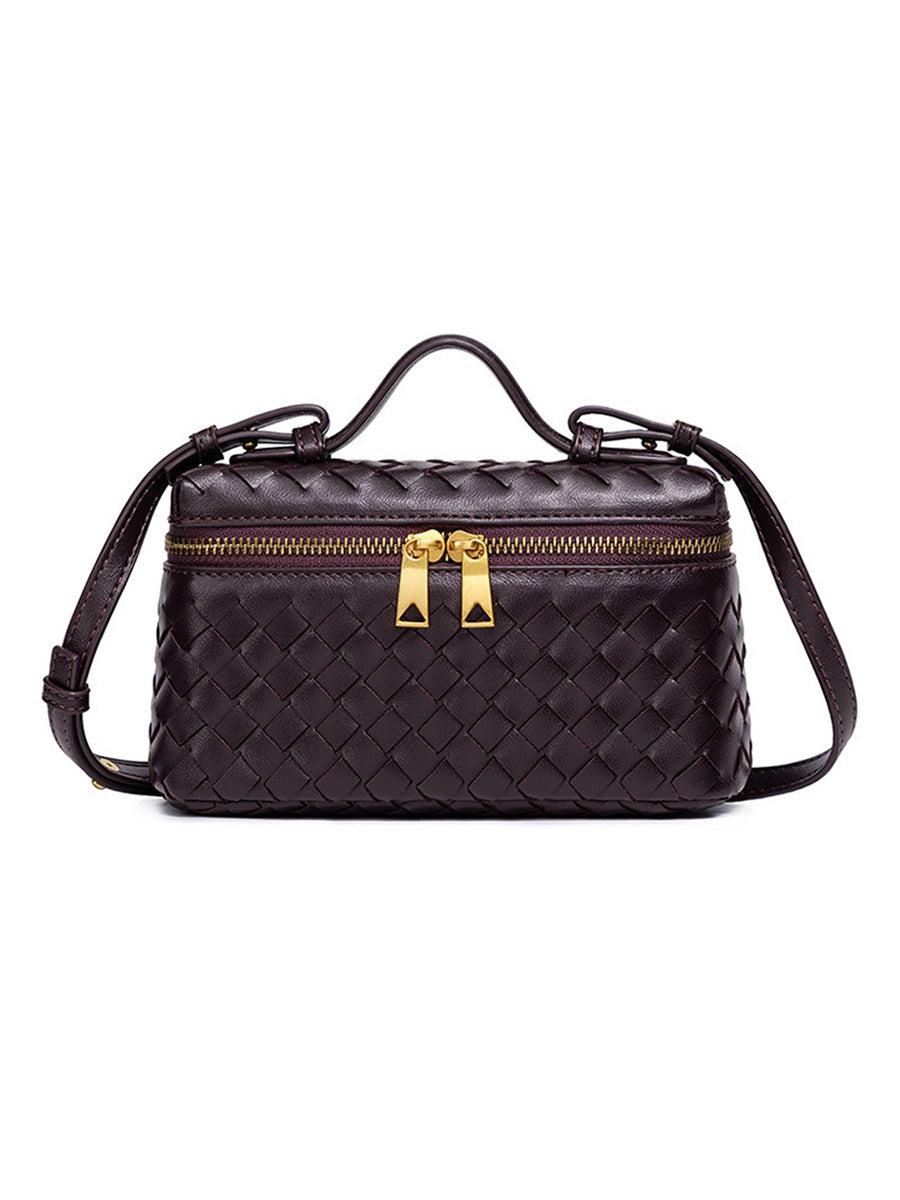 Cecelia Hand-Woven Box Bag