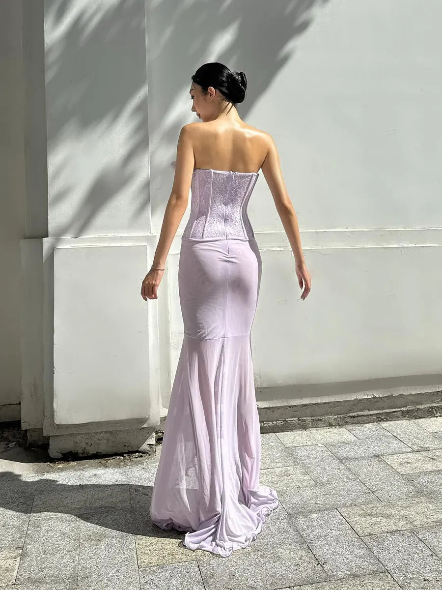 Mariana Maxi Dress In Purple