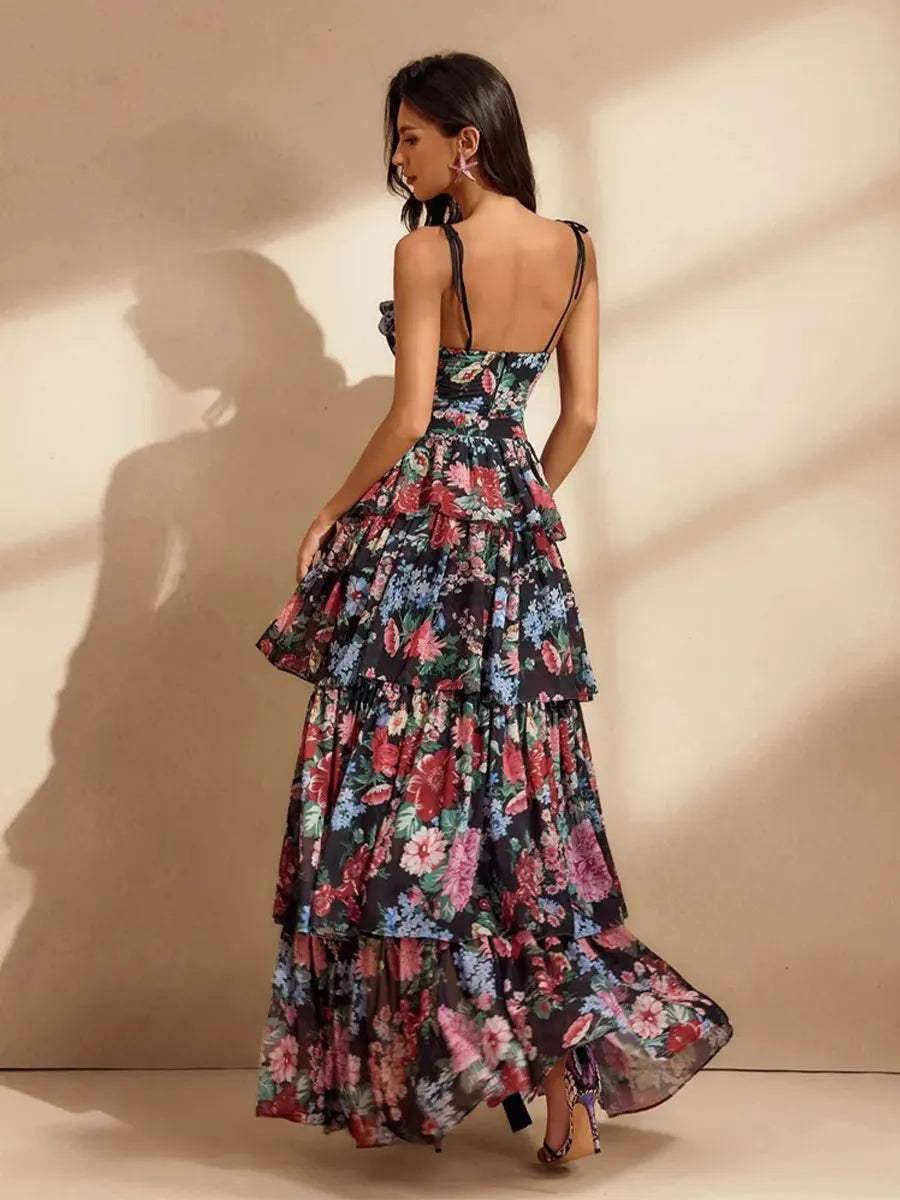 Nalima Floral Printed Skirt Set