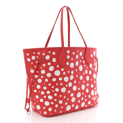 LV X YK Empreinte Infinity Dots Neverfull MM Rouge White