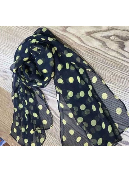 Scarvii - Polka Dot Scarf -  Classic &amp; Versatile