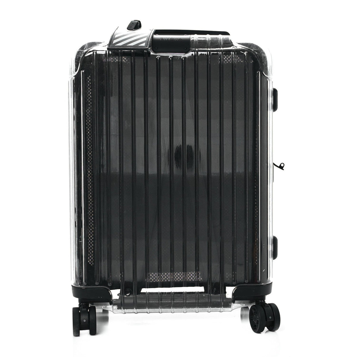 X RIMOWA Polycarbonate Luggage Transparent