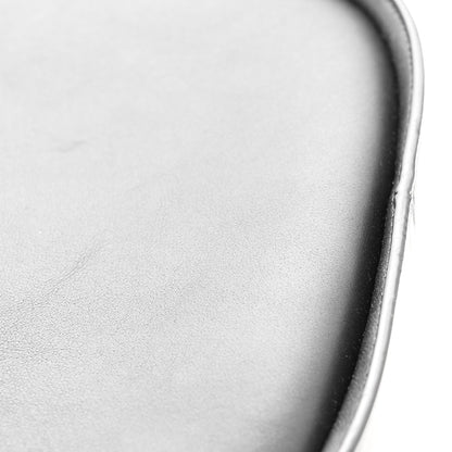 Smooth Calfskin Half Moon Shoulder Bag Black