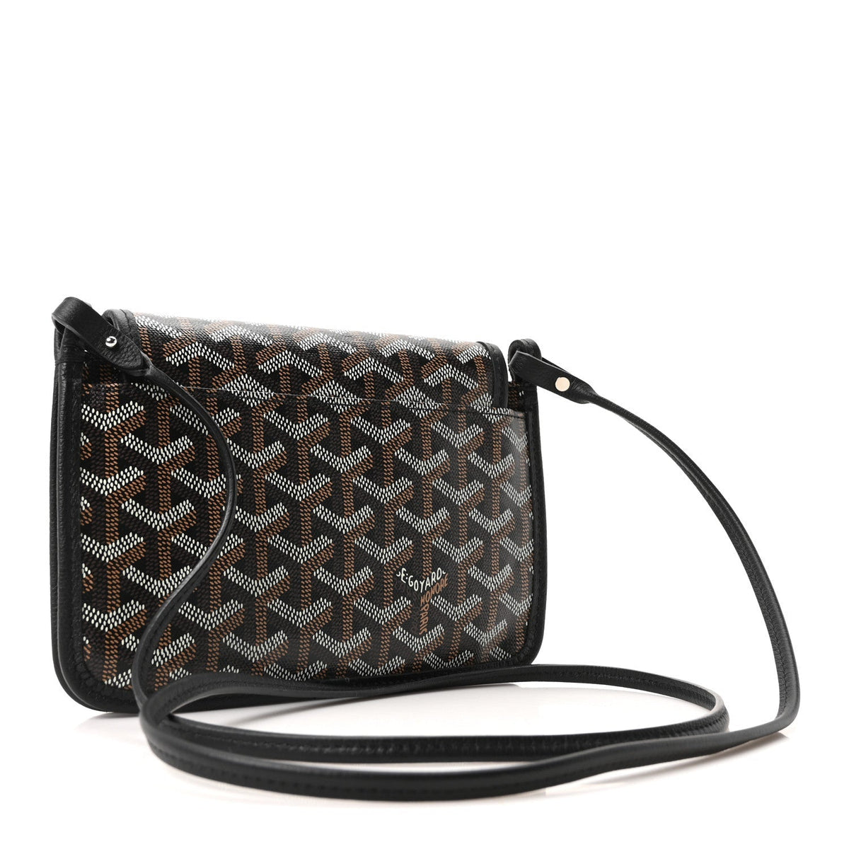Goyardine Plumet Wallet Clutch Black