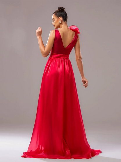 Ivy Maxi Dress In Red