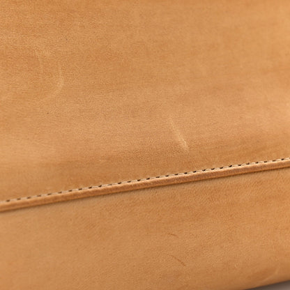 Lambskin Chocolate Bar Accordion Reissue Flap Beige