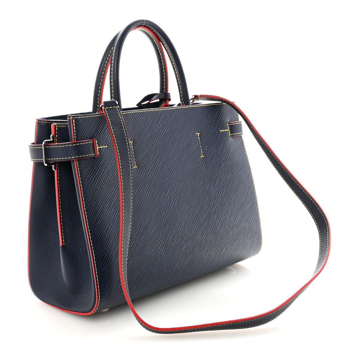 Epi Twist Tote Indigo