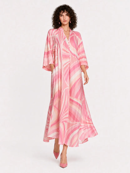 Hope Elegant Printed Maxi Dress