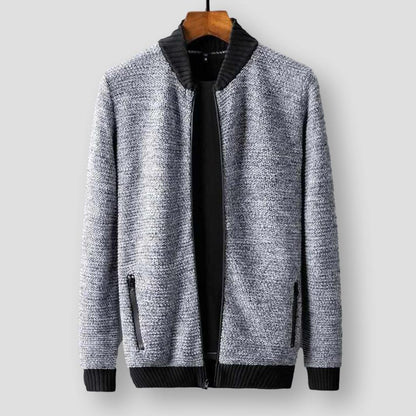 Saint Morris Knitted Wool Cardigan