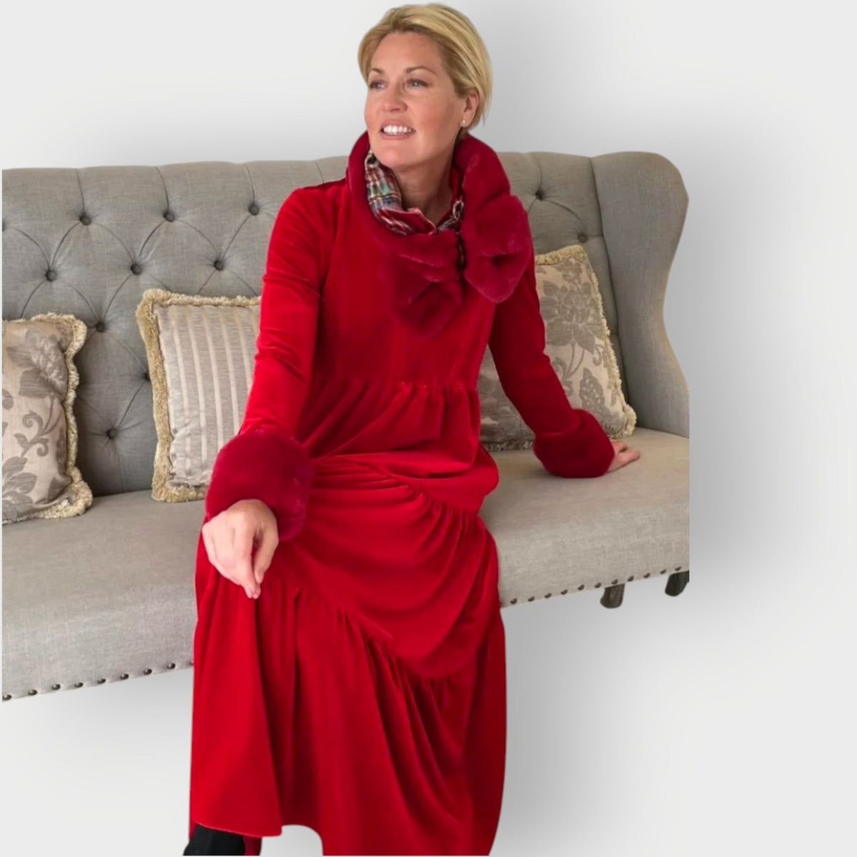 Carmen™ | Velvet Dress