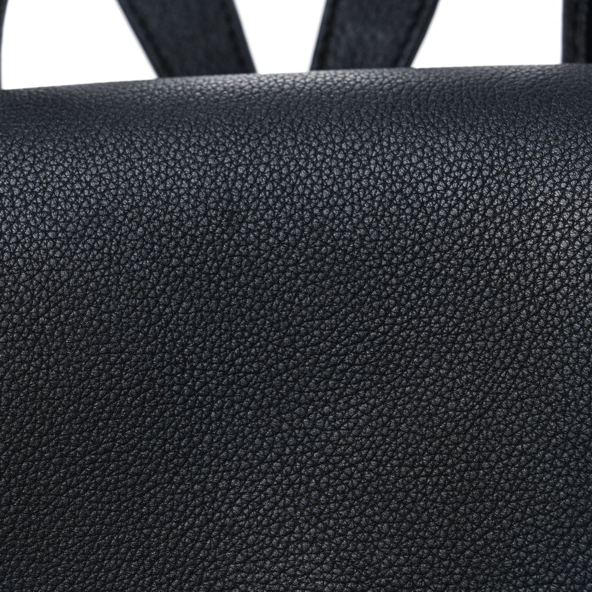 Calfskin Lockme Backpack Black