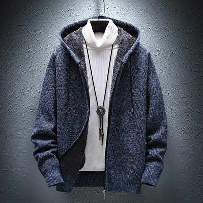 North Royal Hooded Wool Cardigan
