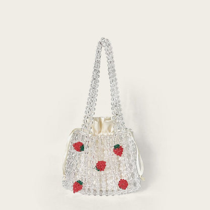 Beads Fruits Handmade Shoulder Bags