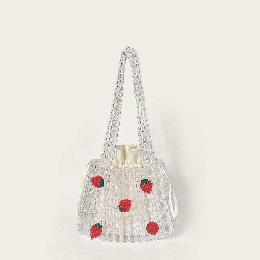Beads Fruits Handmade Shoulder Bags
