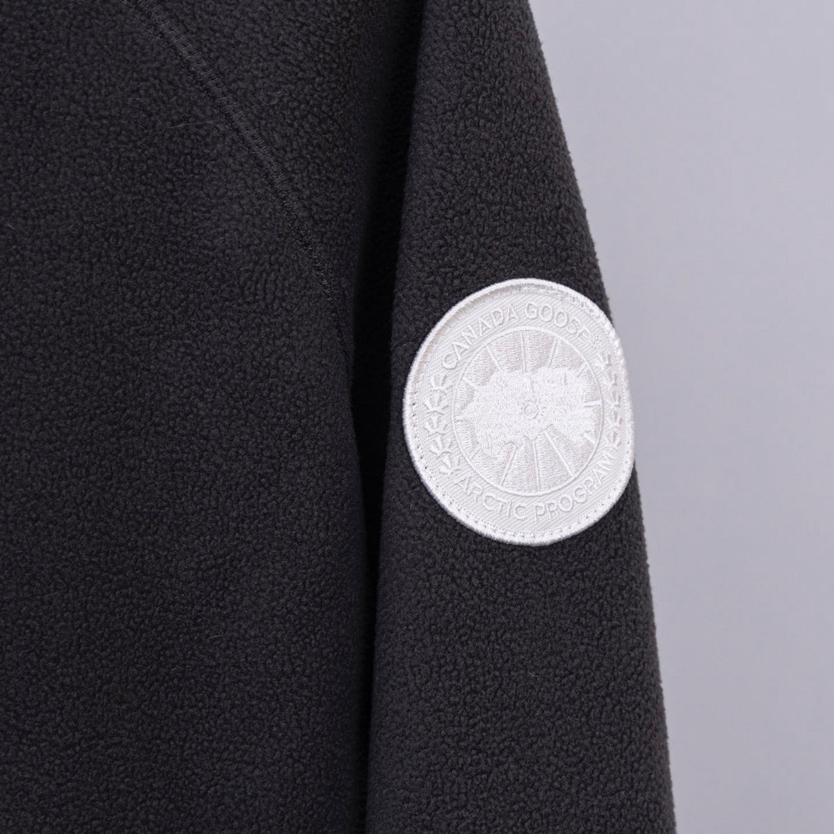 C. Goose Bomber Jacket Black Lambswool 0016