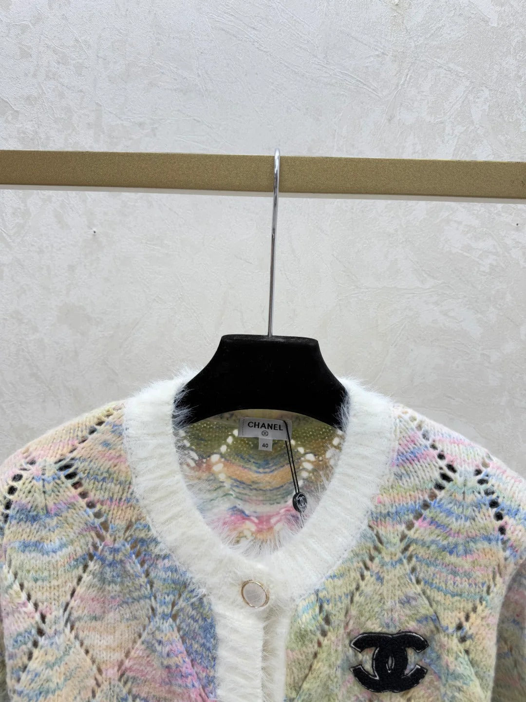CC 26 Clover Cardigan Multicolor Wool 830605