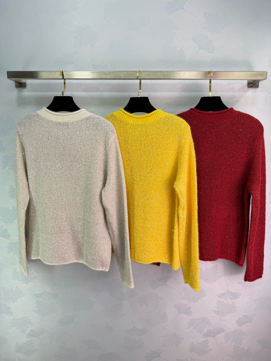 Miu 26s Knit Cardigan Wool Silk 345191