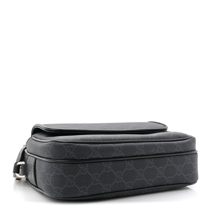 GG Supreme Monogram Small Crossbody Bag Black