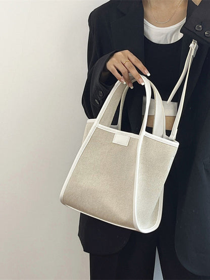 Casual Contrast Color Crossbody Handbags