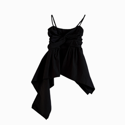 Vesty - Cross-design Tank With Adjustable Straps - Stylish &amp; Hot