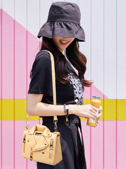 Original Stylish Rivets PU Shoulder Bag