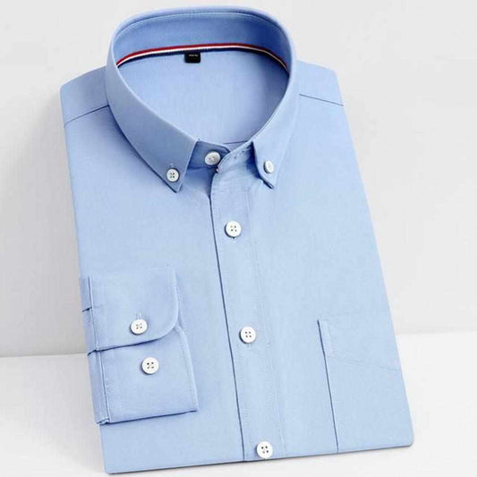 Sky Madrid Essential Button-Down Shirt