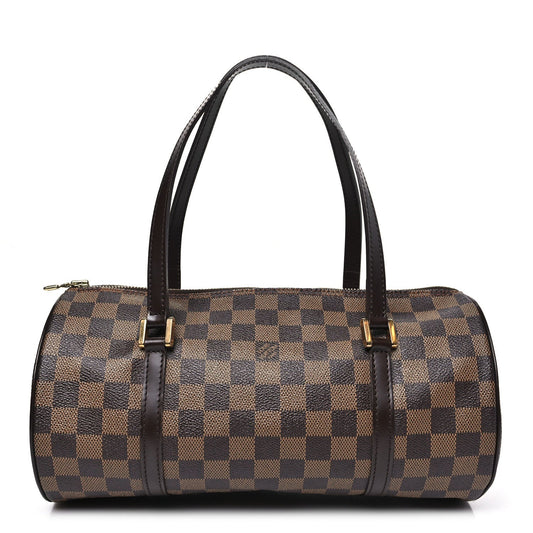 Damier Ebene Papillon 30 With Companion