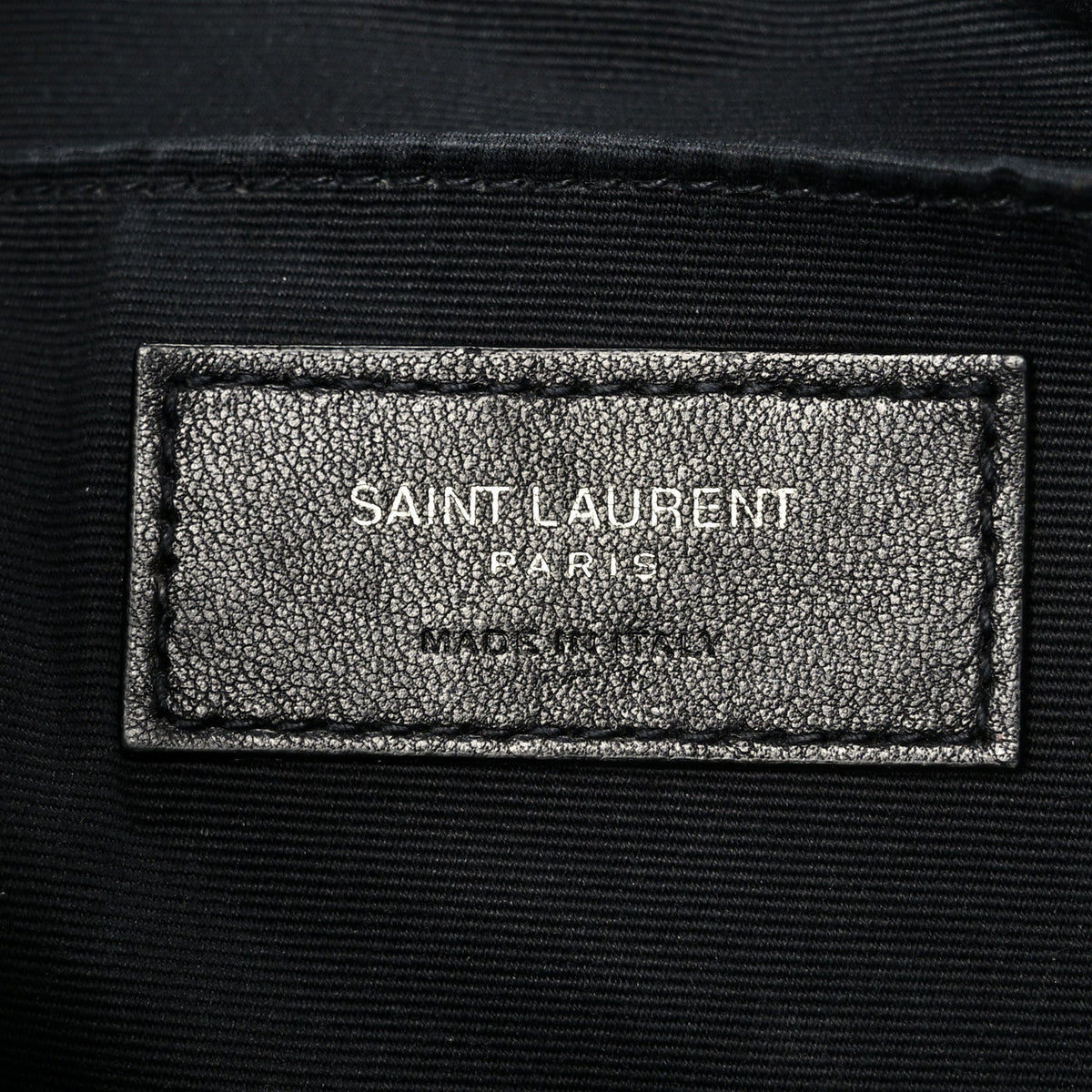 Calfskin Matelasse Monogram Lou Camera Bag Black
