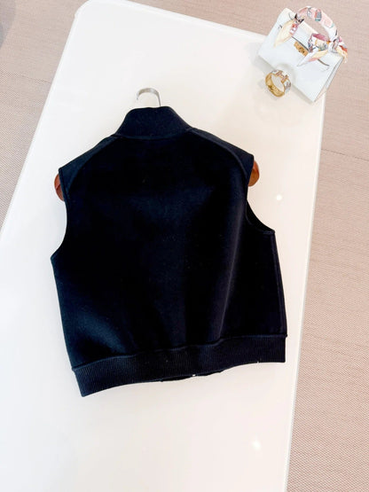 HERMES 25S SLEEVELESS JACKET 121