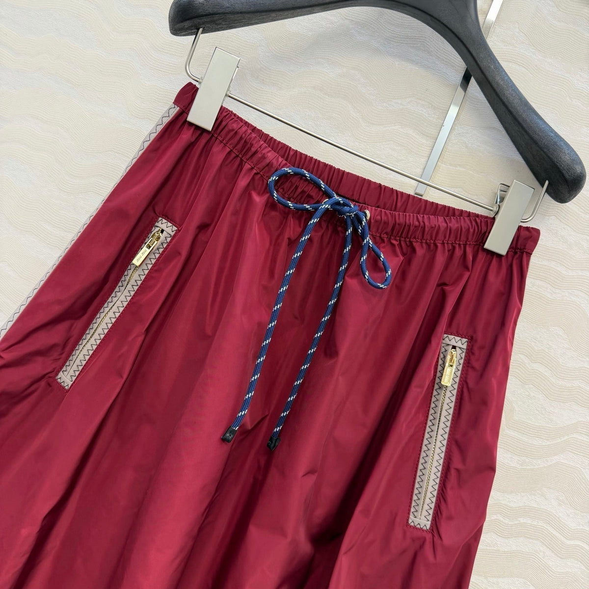 Miu 26s Skirt Red Polyamide 346209