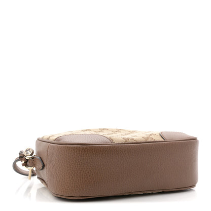 Monogram Mini Bree Messenger Bag Beige Tabacco