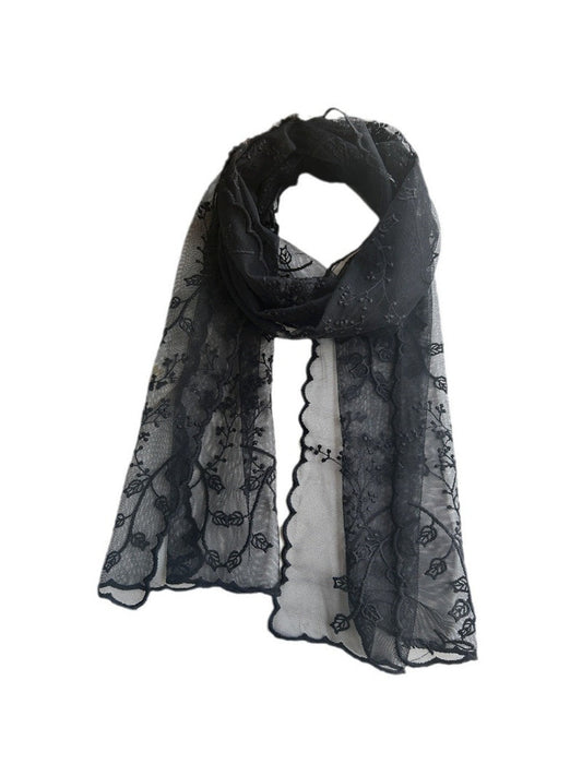 Scarvii - Elegant Lightweight Lace Scarf for Women