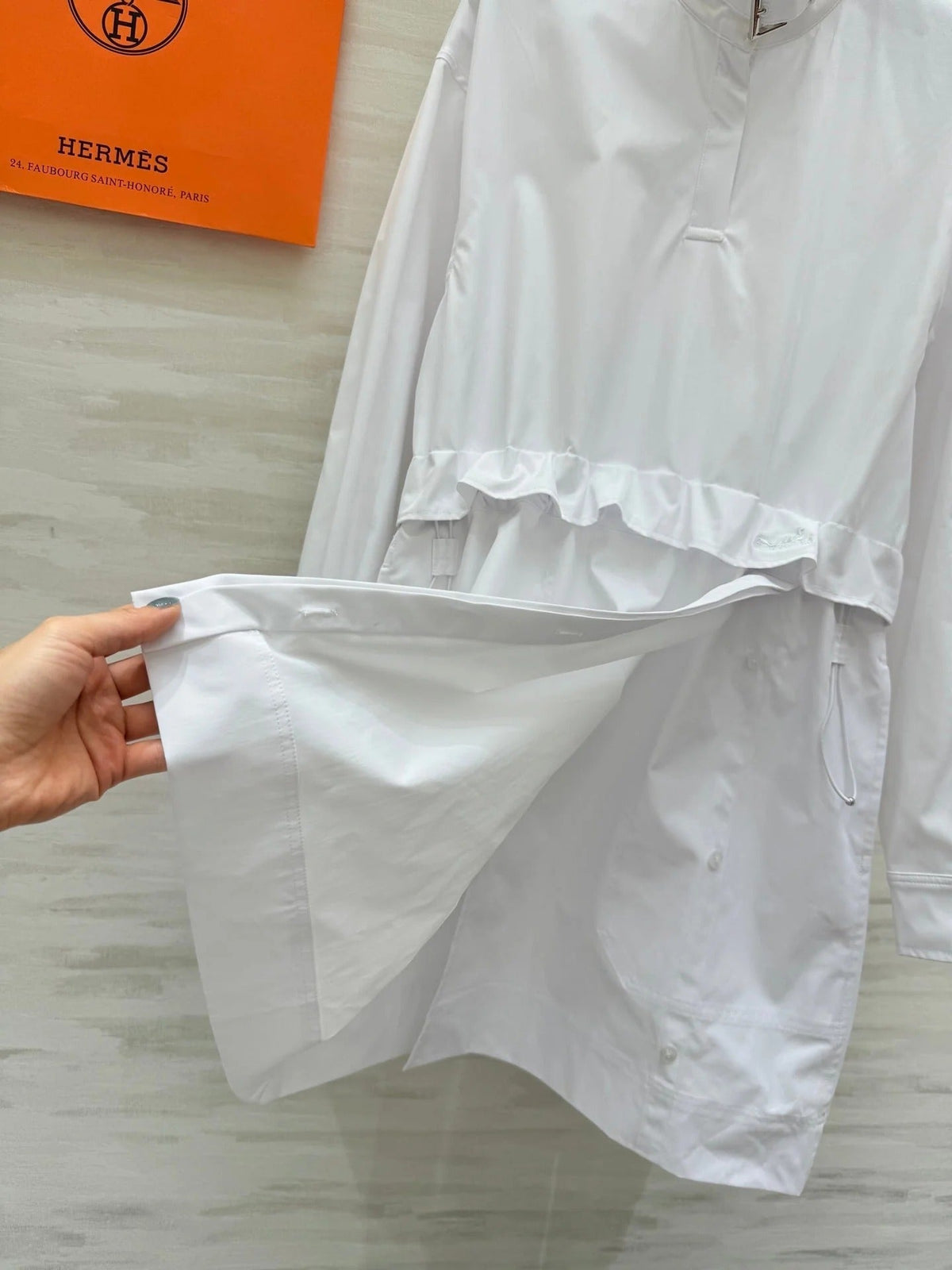 HERMES 25S SHIRT DRESS 072